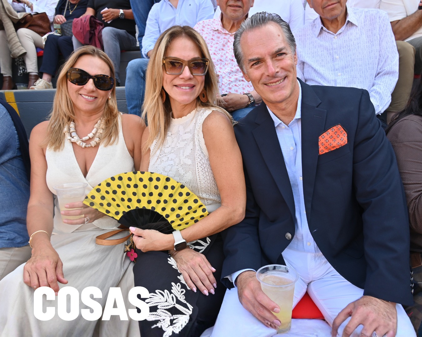 Grace Allende, Nonoy Campodónico y Julio Velayos