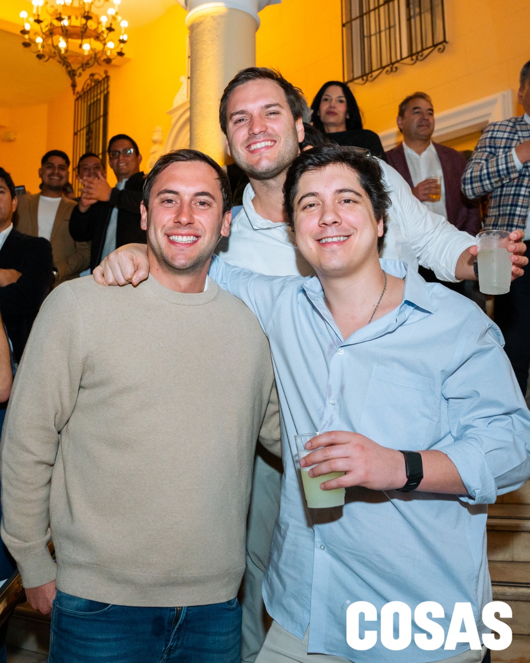 José Alberto Esposito, Aldo Casalino y Javier Ludowieg