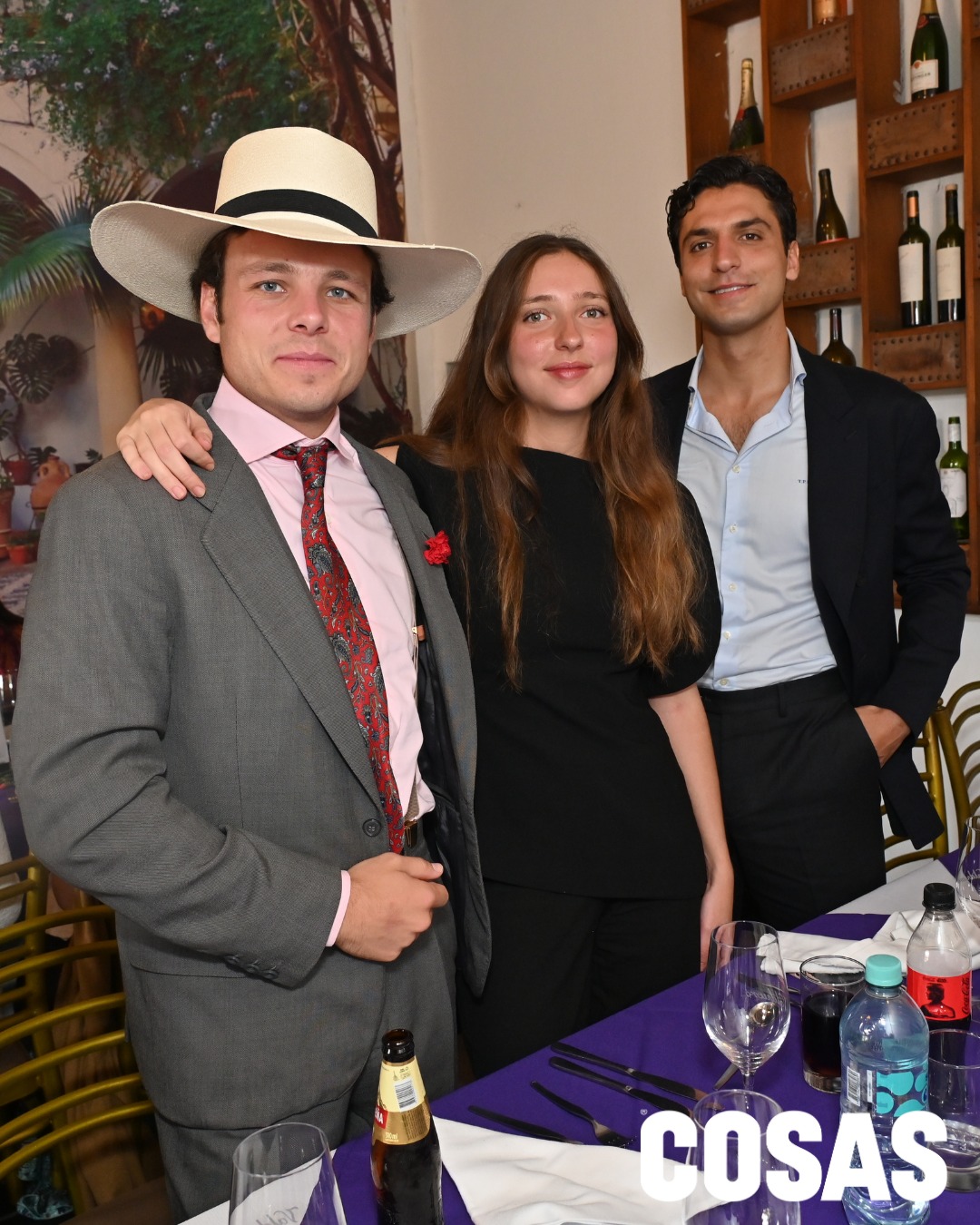 Juanillo Bohoquez, Berenice Lobatón y Tomás Paramo