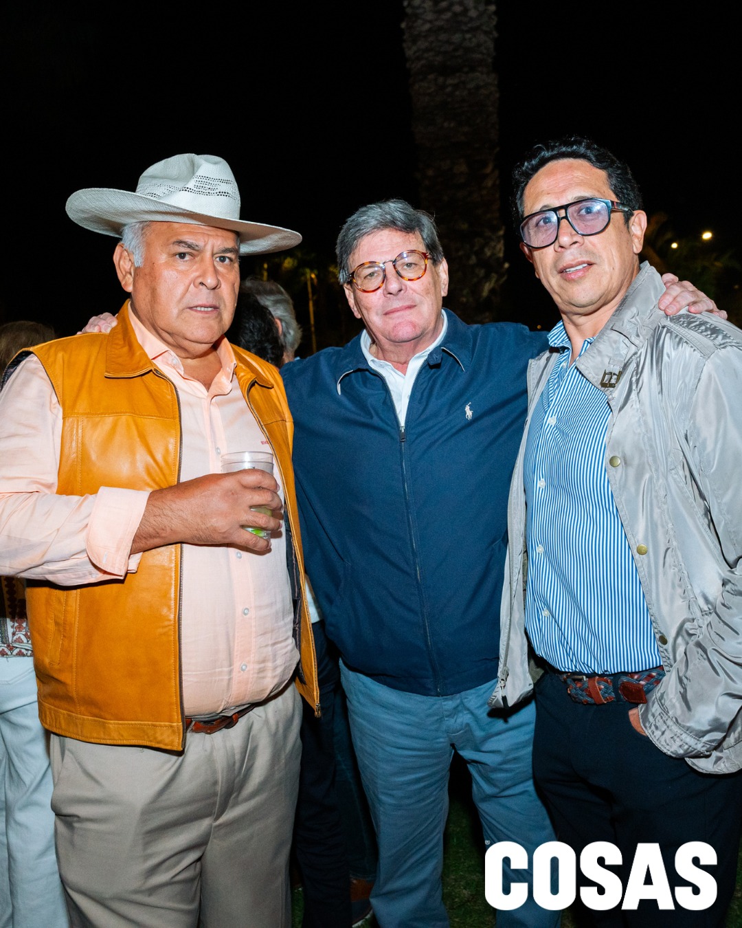 Julio Medina, Rafael Rey y Miguel Castro