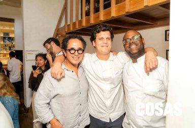 Edmundo Vidal, Ricardo Martins y Diego Castro.