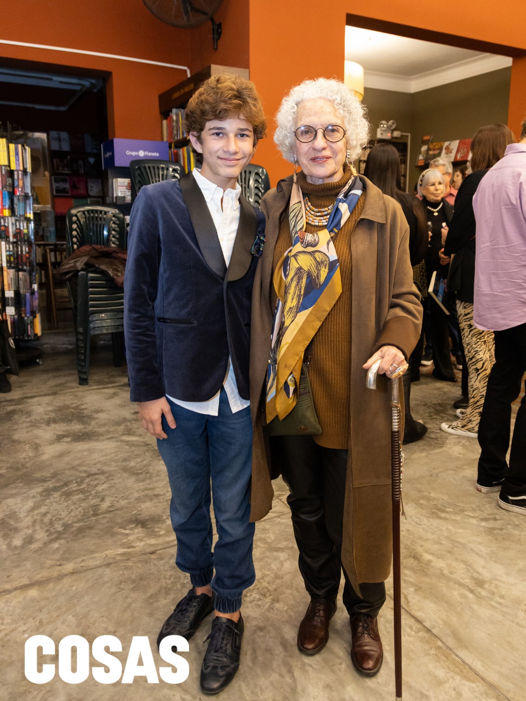 León Wichtel y Ester Ventura