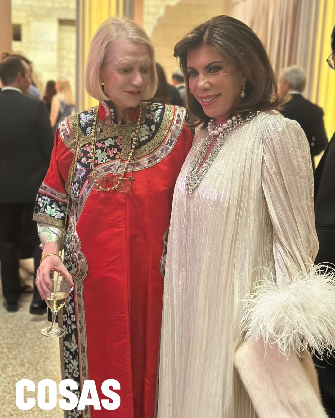 Margaret Douglas-Hamilton y Melissa León de Peralta