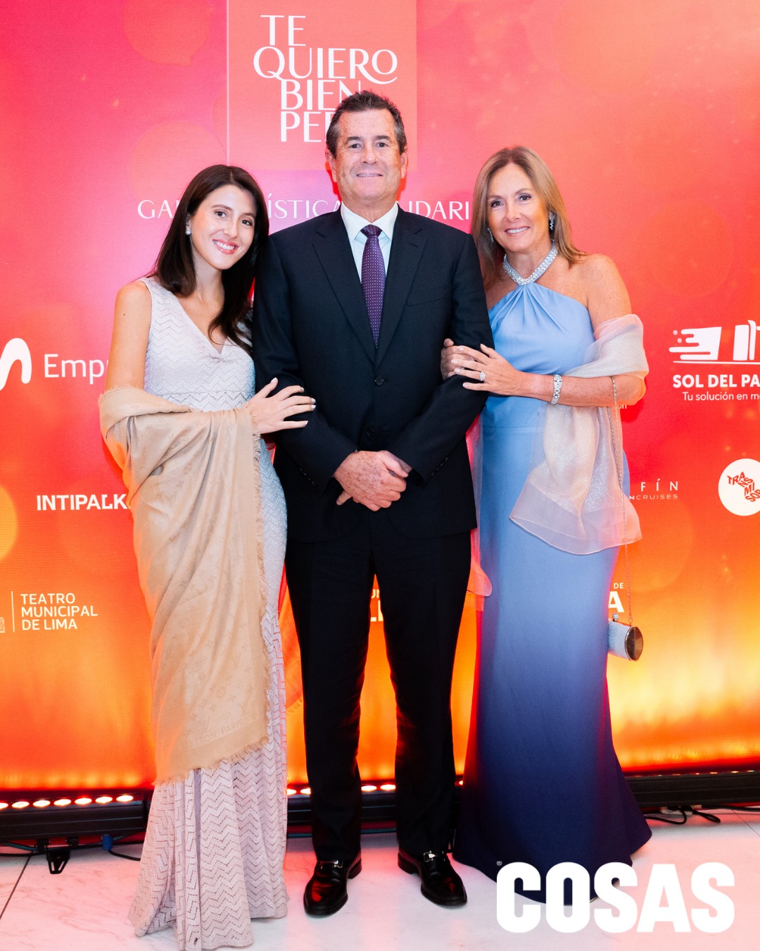 María José Romero, Luis Romero y María Teresa Valdés