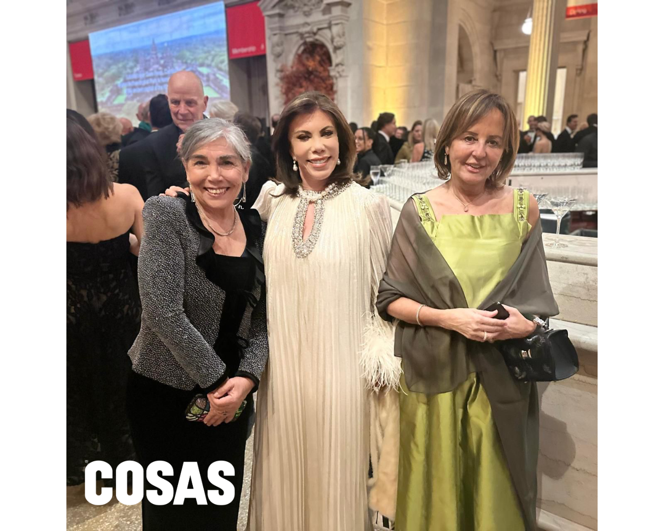 Marta Zegarra, Melissa León de Peralta y Ana María Guiulfo