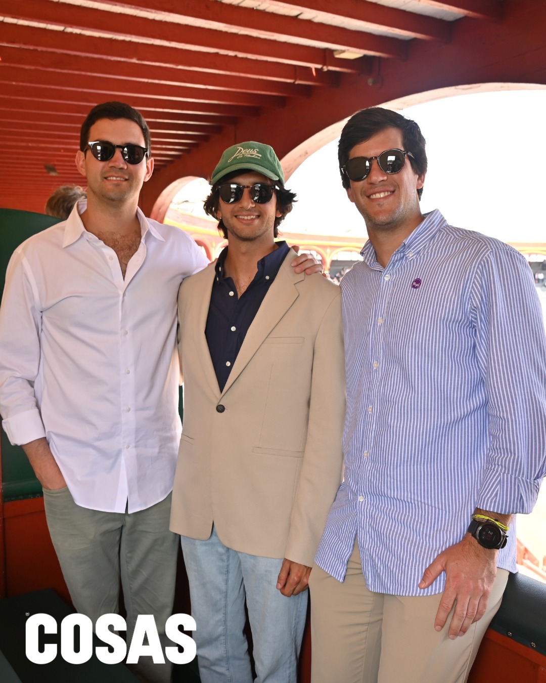 Mateo Blondet, Cristóbal Urbina y Cristóbal Masías