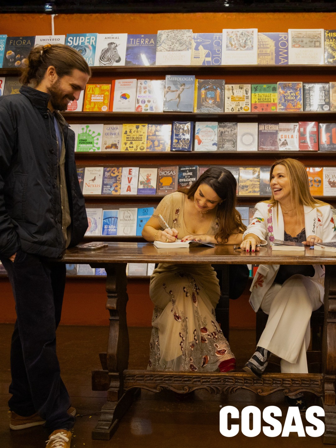Mateo Llosa, Alessa Wichtel y María Sol Quiroga