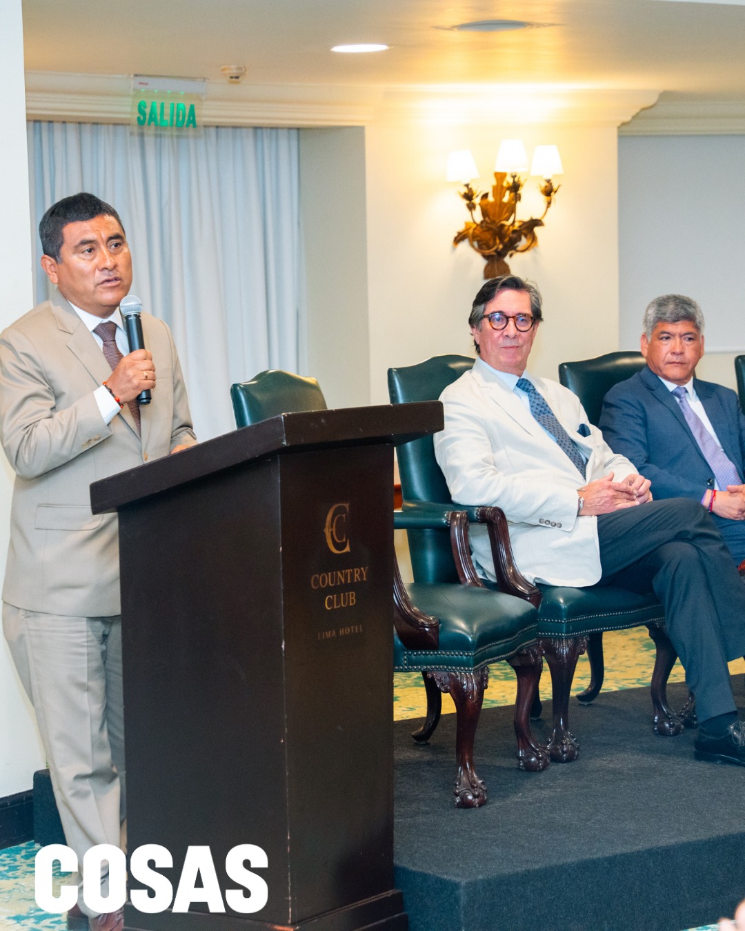 Néstor de la Rosa, Alfredo Pinillos y Tito Fernández