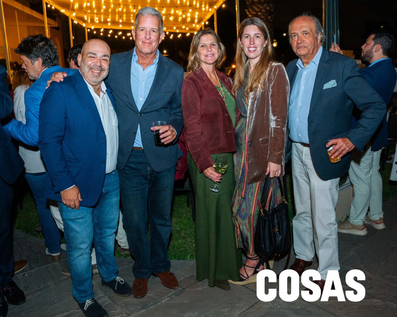 Oliver Gonzales, Raúl Barrios, Paula Barrios, Macarena Larrañaga y Jaime Ferreiros