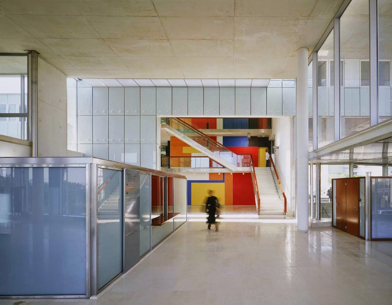 Palacio de Justicia de Pontoise, en Francia.
