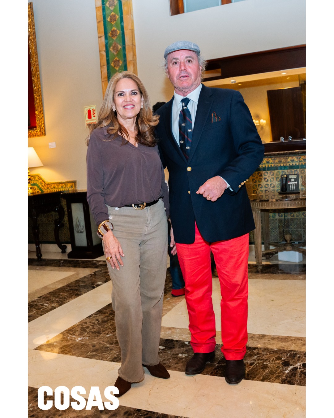 Rochy Prentice y Luis José Orbegoso