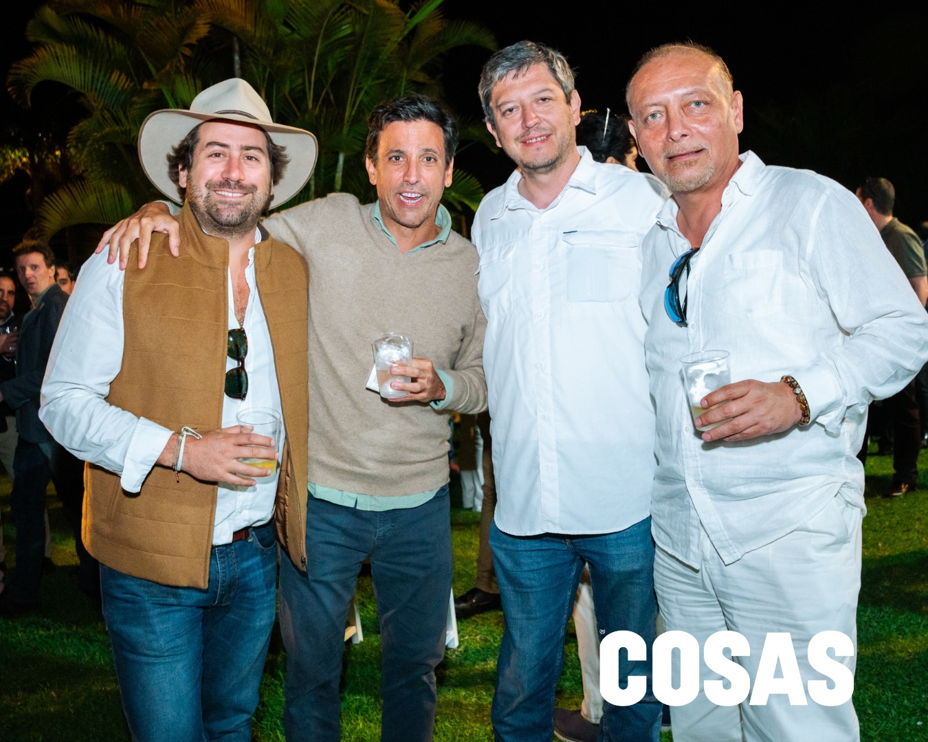 Sebastián Onrubia, Carlos Yero, Iván del Castillo y Enrique Jessen