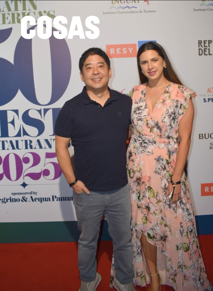 Mitsuharu “Micha” Tsumura y Mariana Frías del restaurante Maido