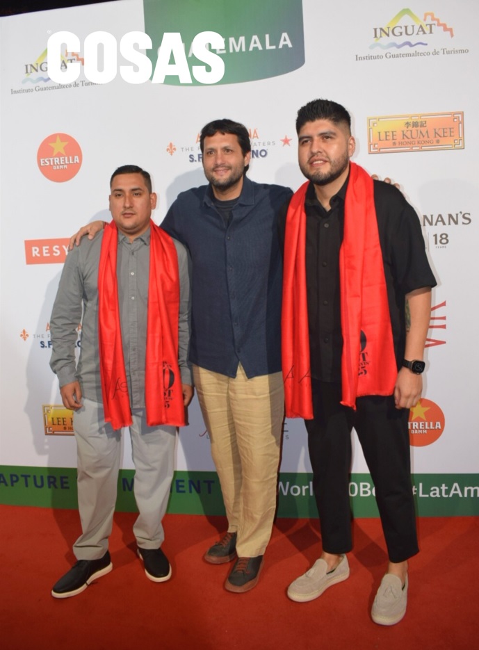 Felipe Quiroz, Jaime Pesaque y Santiago Vidal de Mayta.