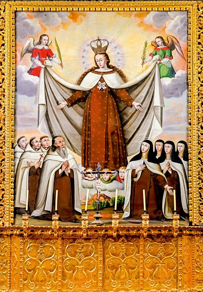 La iconografía mariana como eje identitario de las comunidades femeninas, articulando protección espiritual, pertenencia y una visión compartida del orden religioso.