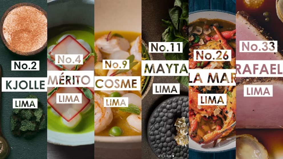 Perú, firme en el mapa culinario latino. Ocho restaurantes peruanos ingresan al Top 50 de la edición 2025, con propuestas que van del clásico ceviche a la cocina de altura, consolidando una presencia que sigue marcando tendencia en la región.