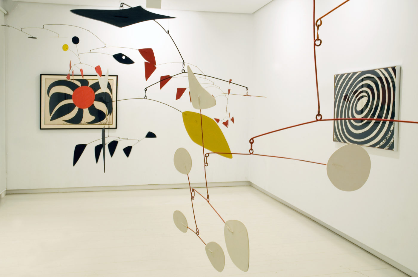 "Calder. Gouaches". Exposición individual de Calder en la Galería Elvira González en Madrid