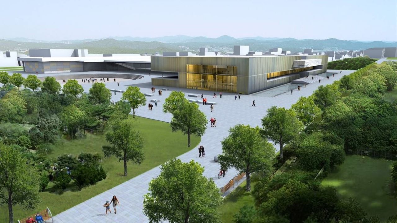 Visualización del futuro parque metropolitano: arquitectura contemporánea, áreas verdes y equipamientos pensados para una vida urbana activa y sostenible.