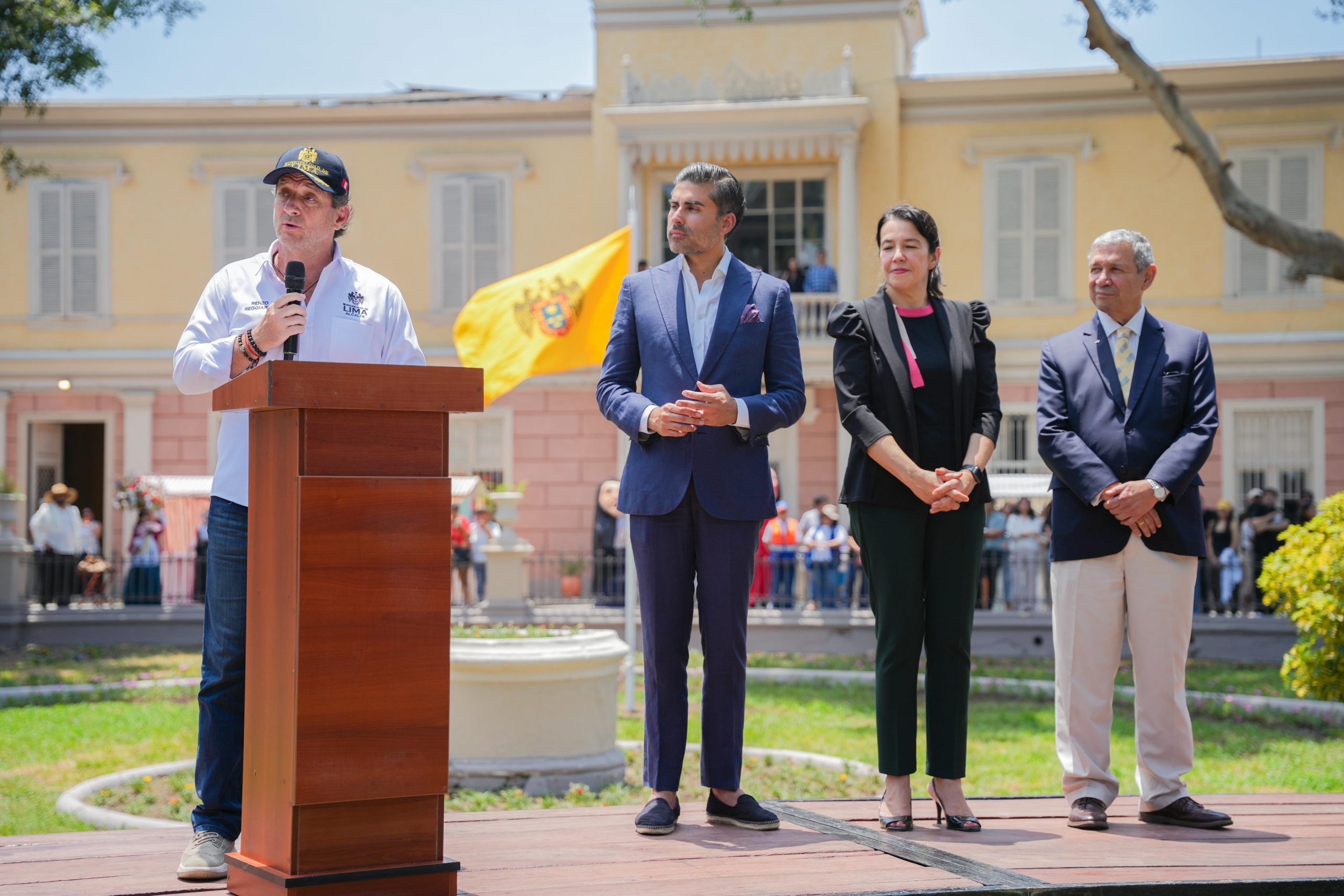 El alcalde Renzo Reggiardo anuncia el inicio de la restauración integral de la histórica Quinta Heeren.