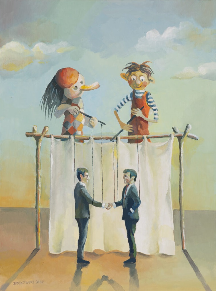 Mientras los acuerdos se exhiben en escena, los hilos del poder se mueven desde arriba, fuera de la vista pública.