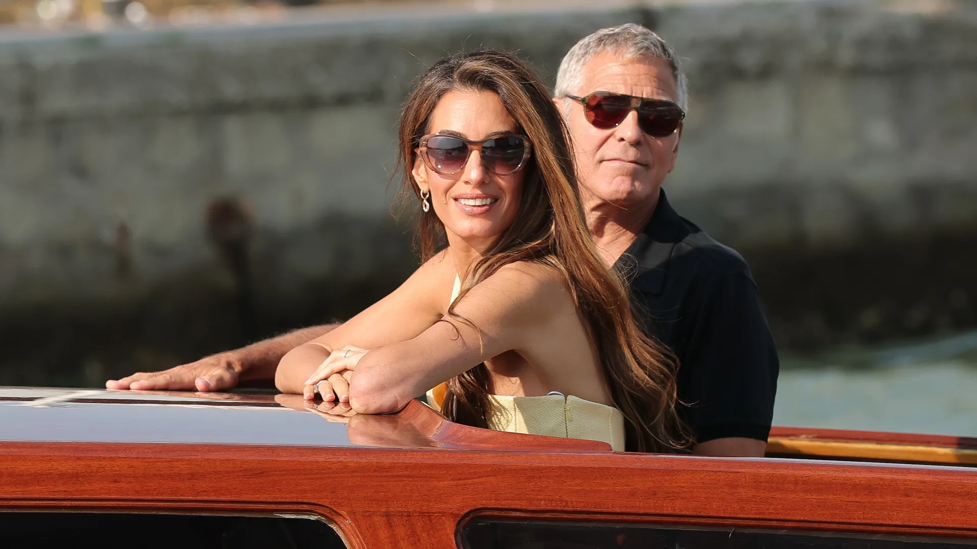 Amal y George Clooney, enamorados del estilo de vida italiano.