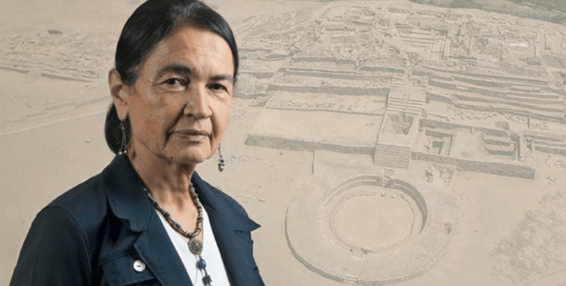 Ruth Shady Solís dirige las investigaciones de la civilización Caral, considerada la más antigua de América.