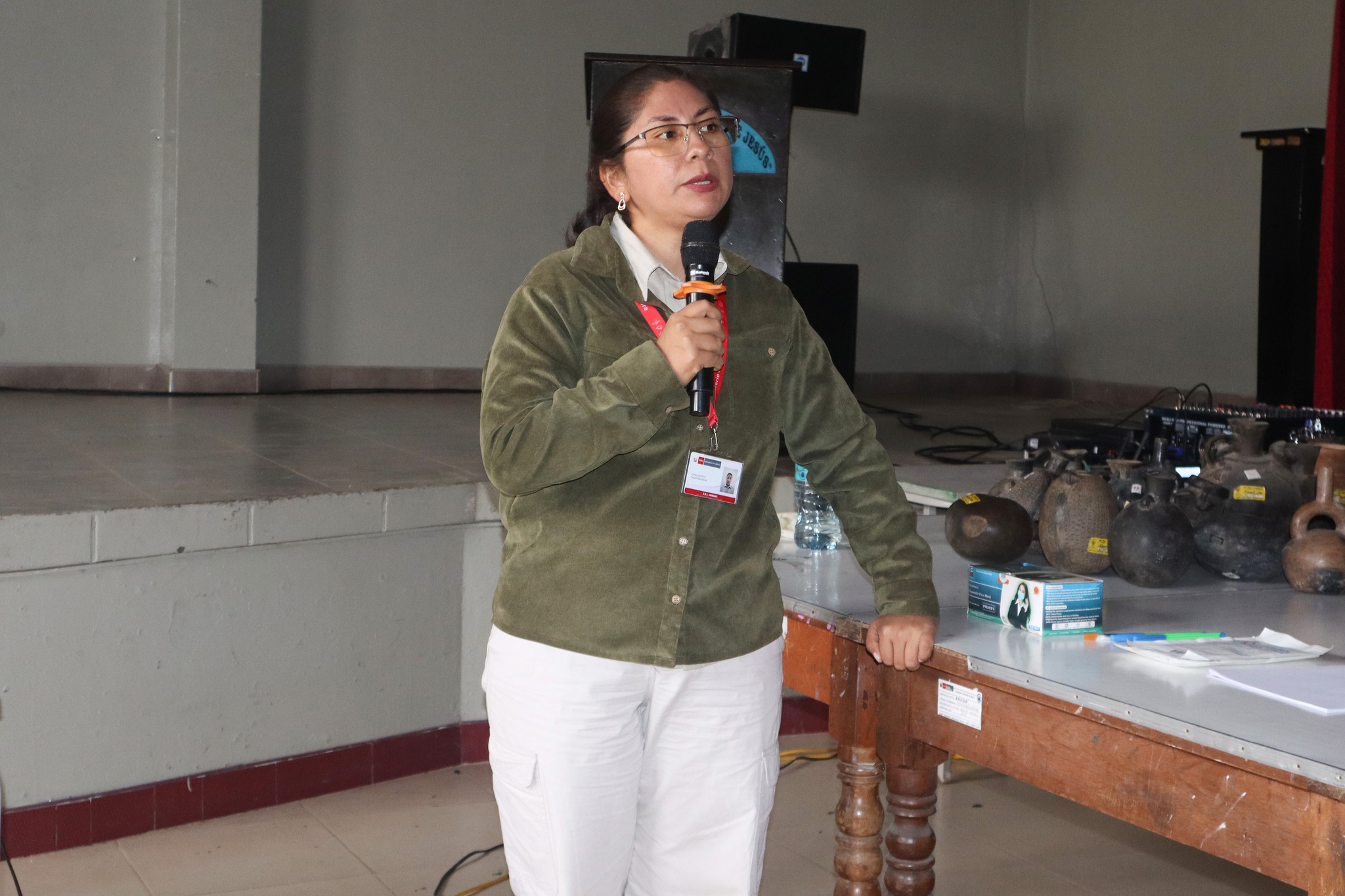 Ceyra Pasapera encabeza el Museo de Sitio Huaca Rajada – Sipán, vinculado al hallazgo del Señor de Sipán y al legado de la cultura mochica.